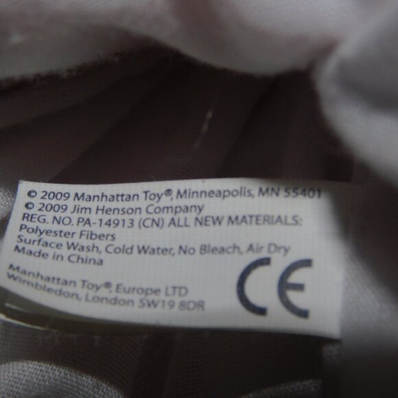 Fraggle Rock Gobo Plush Hand Puppet 2009 Manhattan Toy 10" Stuffed - Picture 5 of 8